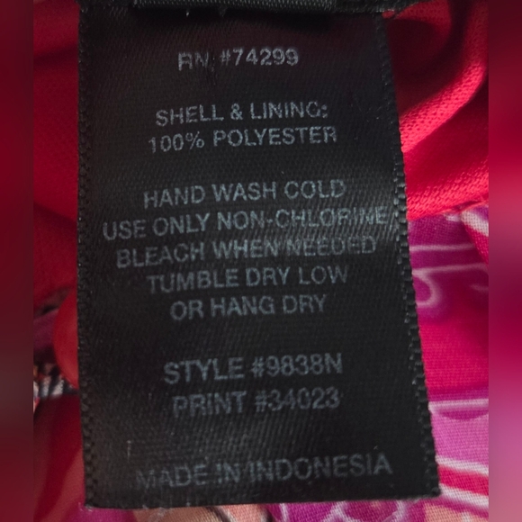 Enfocus Studio Paisley Print Dress Size 8 - Picture 9 of 9